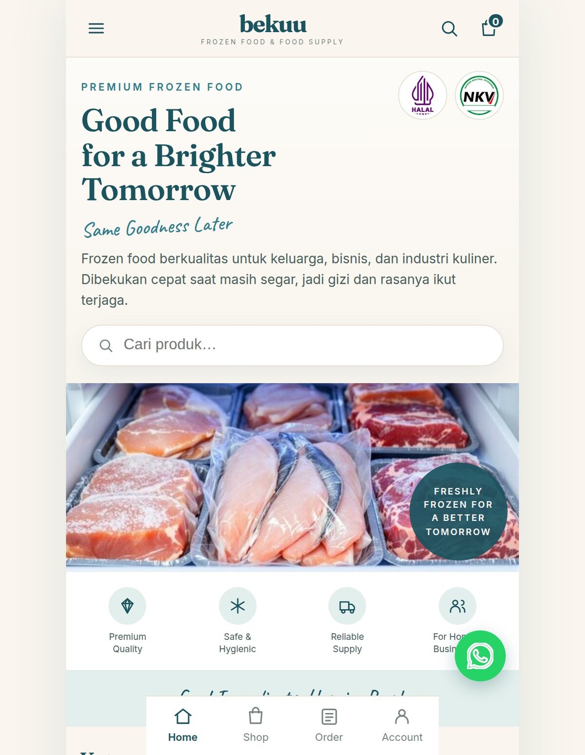 Bekuu Frozen Food